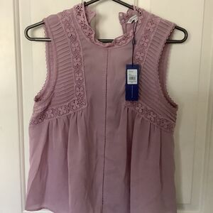 NWT- Rebecca Minkoff Anne Top S in Keepsake Lilac